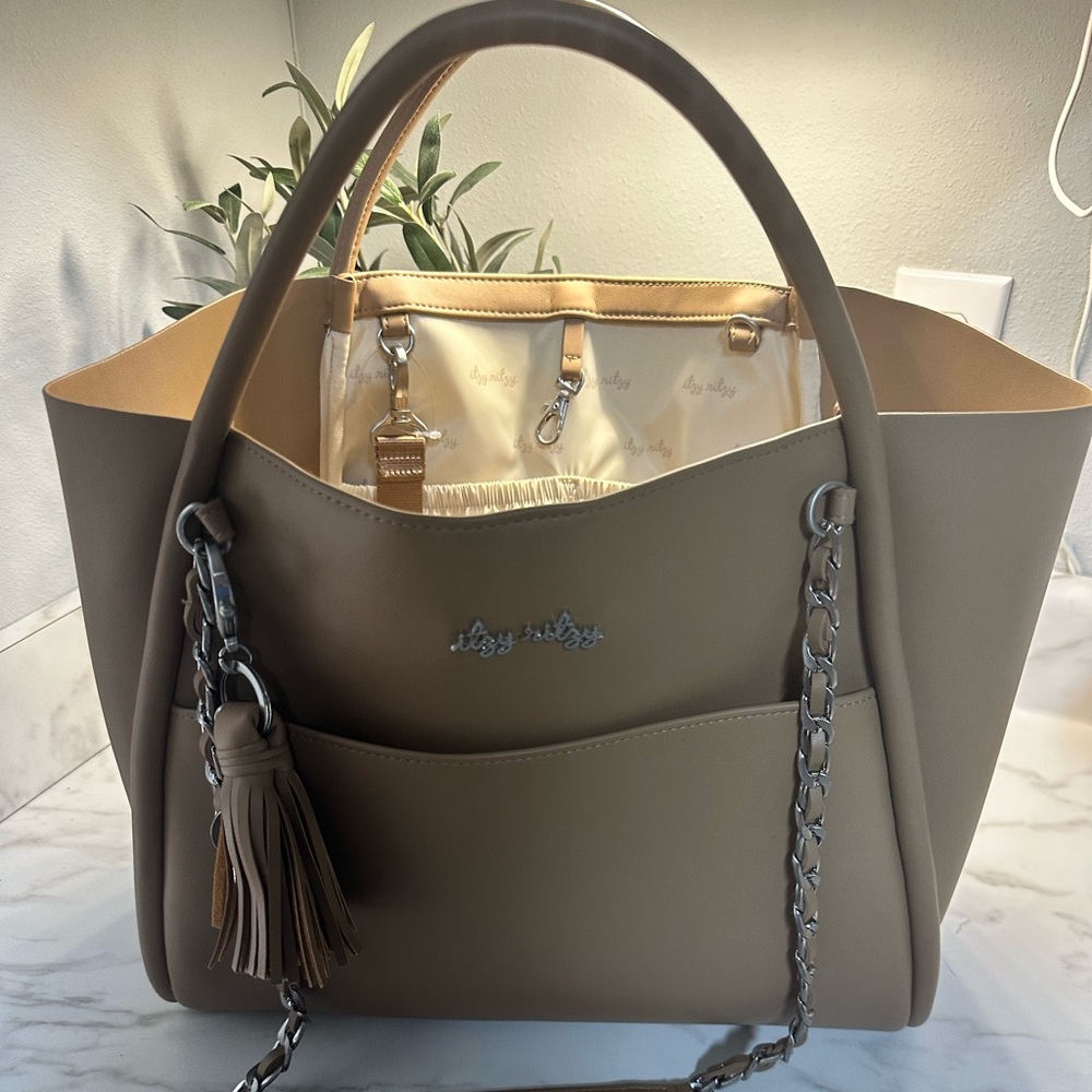 Itzy Ritzy Limited Edition Boss Tote Diaper Bag